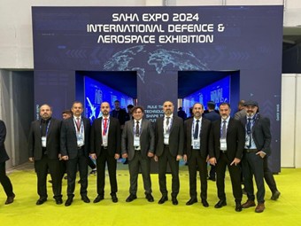 The Saha Expo 2024 International Defense, Aviation, and Aerospace Industry Fair held at the Istanbul Fair Center between October 22-26, 2024.